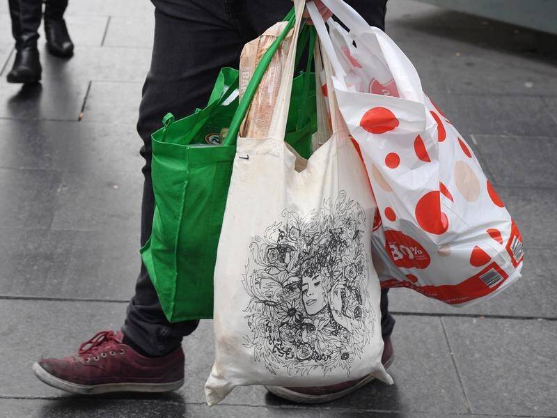 Single-use plastic shopping bags will be banned in Victoria from November.