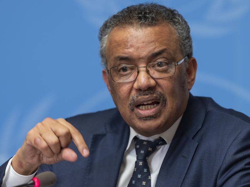 WHO head Tedros Adhanom Ghebreyesus is concerned about human-to-human coronarivus transmission.