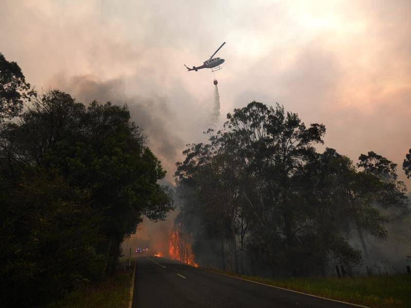 The bushfires royal commission has examined aerial firefighting capabilities.