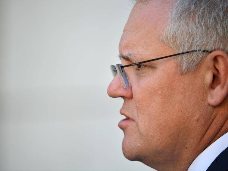 Scott Morrison has congratulated Victorians for "flattening that curve for Australia once again".