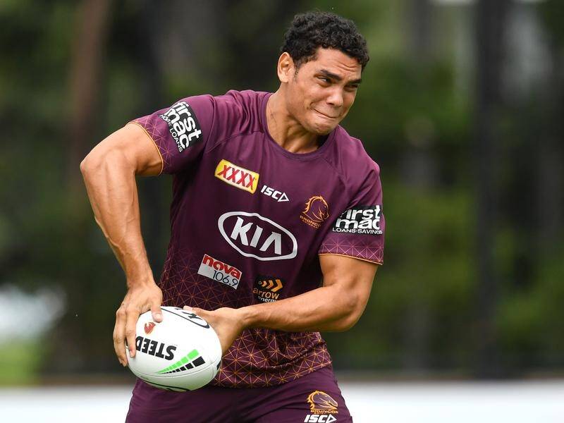 Xavier Coates (pic) and Alex Glenn have been forced out of Brisbane's NRL Nines squad with injuries.