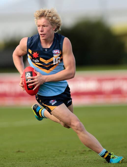 TALENT: Junior AFL player Isaac Heeney. Picture: Greg Ford