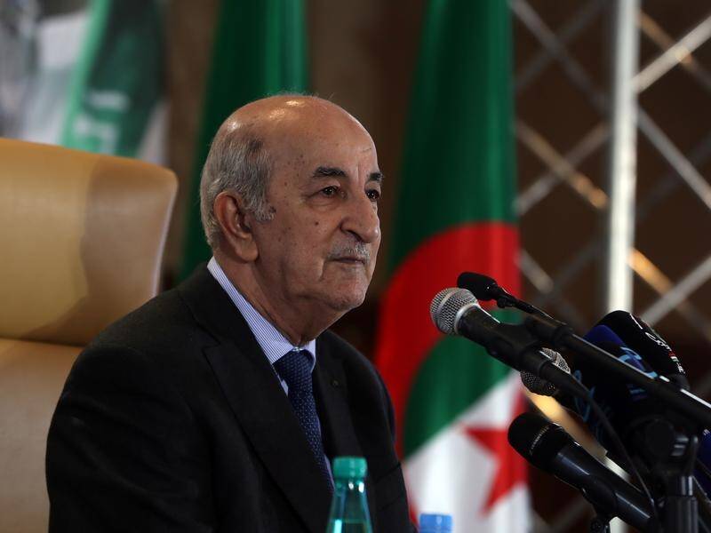 Algerian President Abdelmadjid Tebboune is in a stable condition in hospital, officials say.