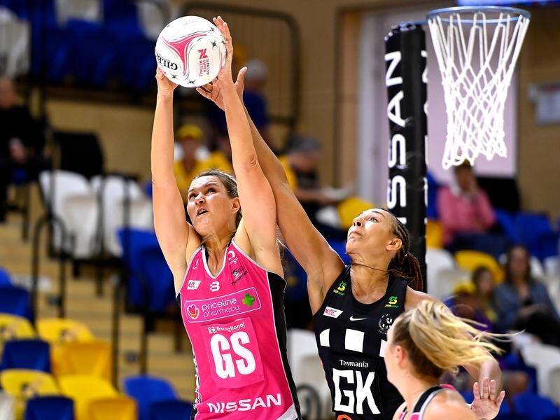 Adelaide Thunderbirds goalshooter Lenize Potgieter was dominant in the win over the Magpies.