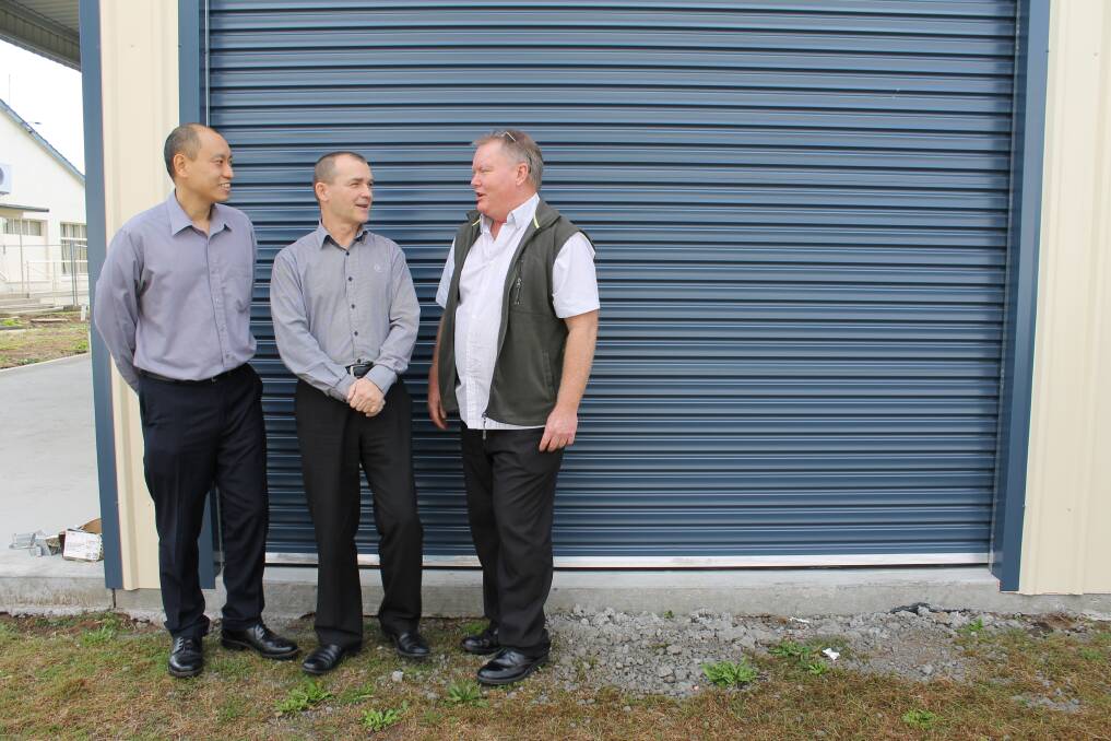 NEW PROJECT: Cary Lee, Milan Kurjokovic and Mark Toohey from the Newcastle and Hunter Region Ethnic Communities Council.