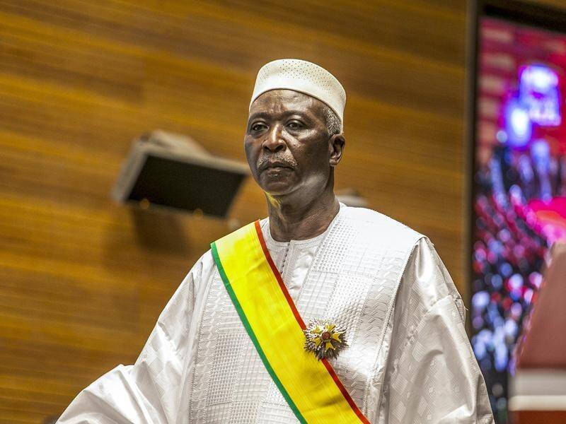 Bah Ndaw has been sworn into the office of transitional president of Mali at a ceremony.