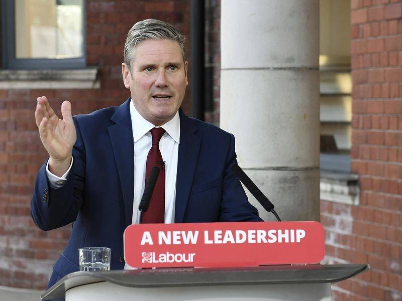 Britain's Labour leader Keir Starmer says Prime Minister Boris Johnson "is just not up to the job".