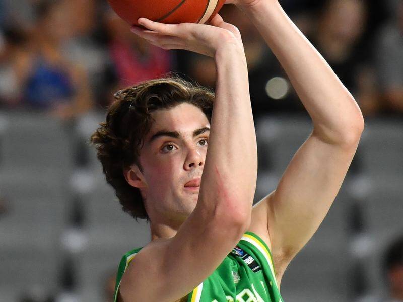 Joshua Giddey is poised to make his Boomers debut against Hong Kong on Sunday.