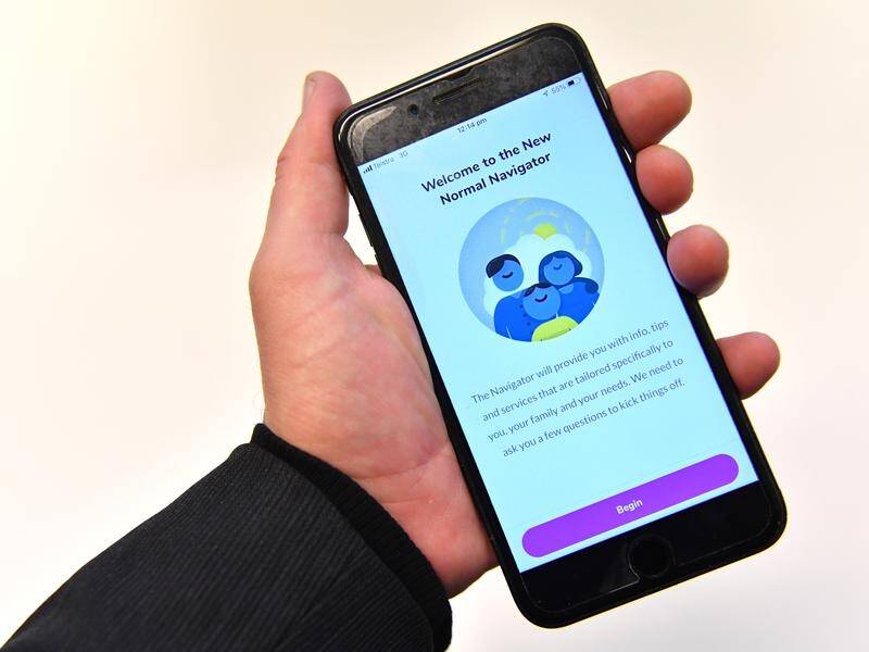 The New Normal Navigator phone app will help families with loved ones undergoing cancer treatment.