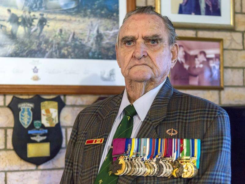 Australia's oldest surviving Victoria Cross recipient Keith Payne will mark Anzac Day at home.