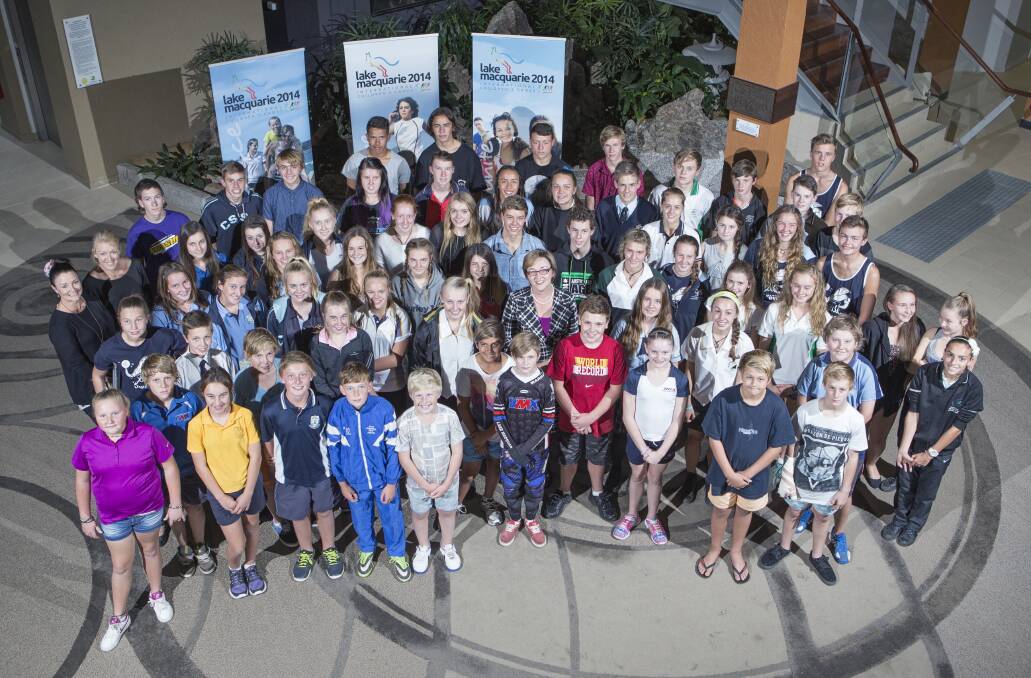 The 78-strong Team Lake Macquarie is ready to welcome the world to the International Children’s Games in December.