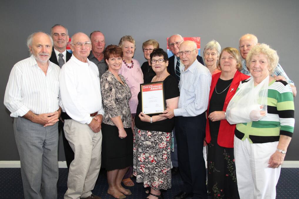 RECOGNITION: MP Greg Piper, second from left, with recipients of the 2014 NSW Seniors Week Local Achievement Awards.