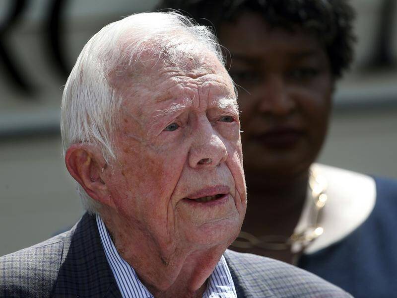 Former President Jimmy Carter may have underestimated the time it will take to recover from surgery.