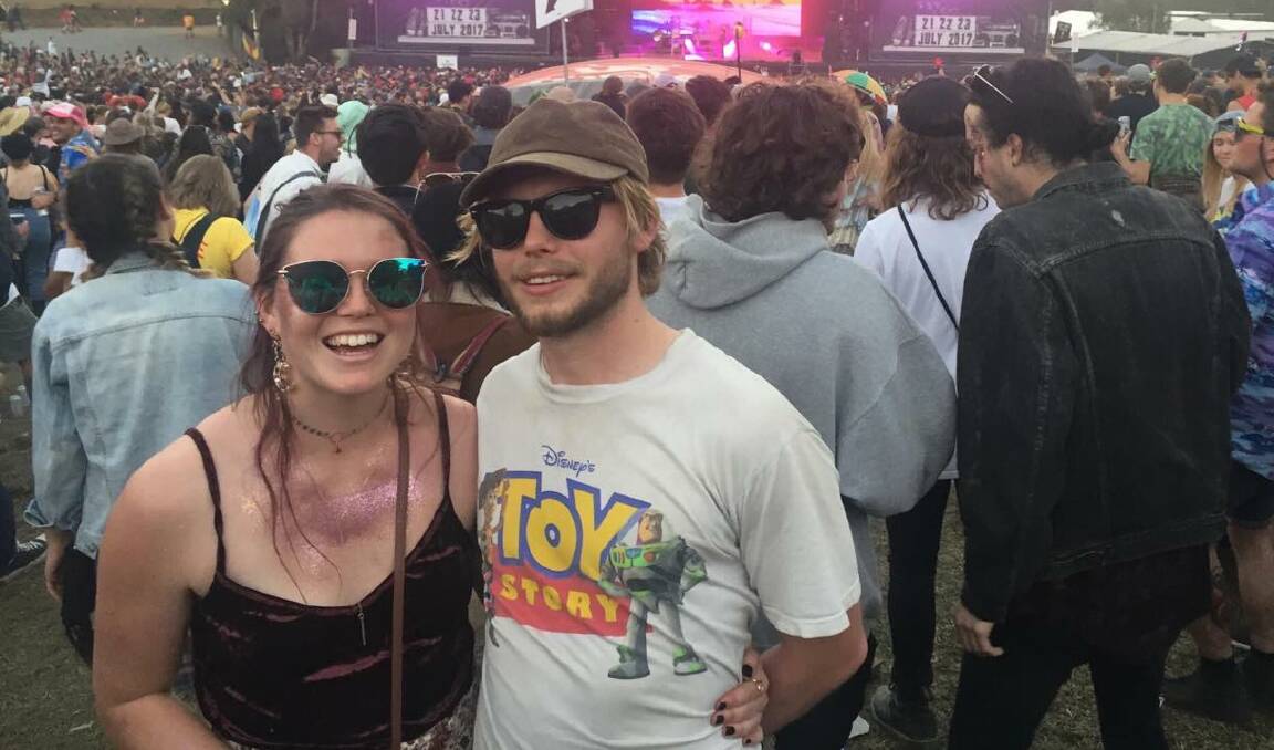 MUSIC LOVER: You won't find Georgia far from a music festival.