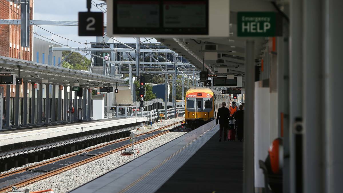 Faster travel times on the Newcastle & Central Coast line are a crucial part of the Sandstone proposal.