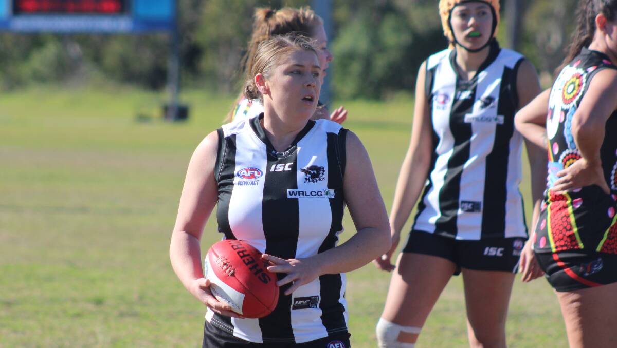 BLACK AND WHITE: Wyong Lakes are within touching distance of second after a series of strong victories in the back end of the season. Picture: Isaac McIntyre