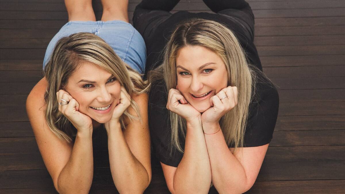 LABOUR OF LOVE: Bec Tansey, founder of 'Newcastle Hunter Mums' Facebook page, and NEWFM's Mel Sargeant are launching a new podcast for mothers. Picture: April Werz