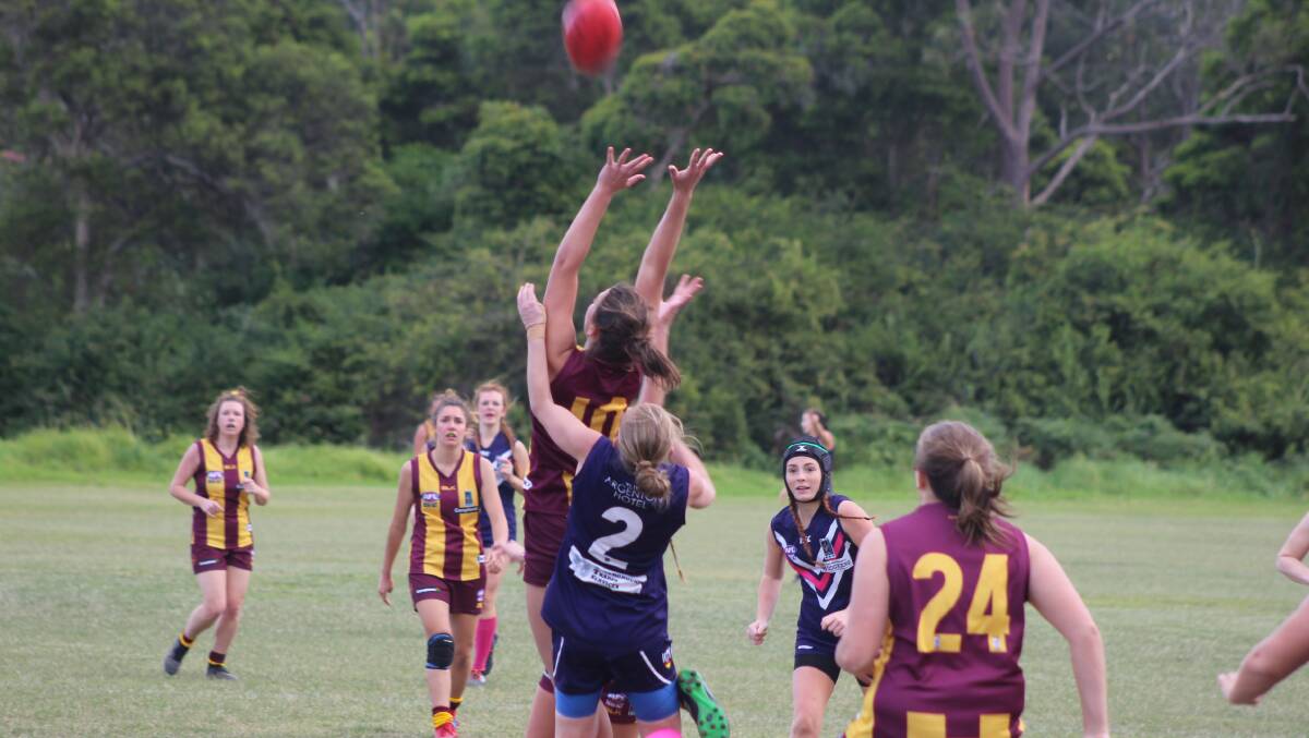 Nearly one hundred women have been named in preliminary squads for Newcastle, the Hunter and the Central Coast as they prepare to clash in the Black Diamond AFL's first women's tri-series.