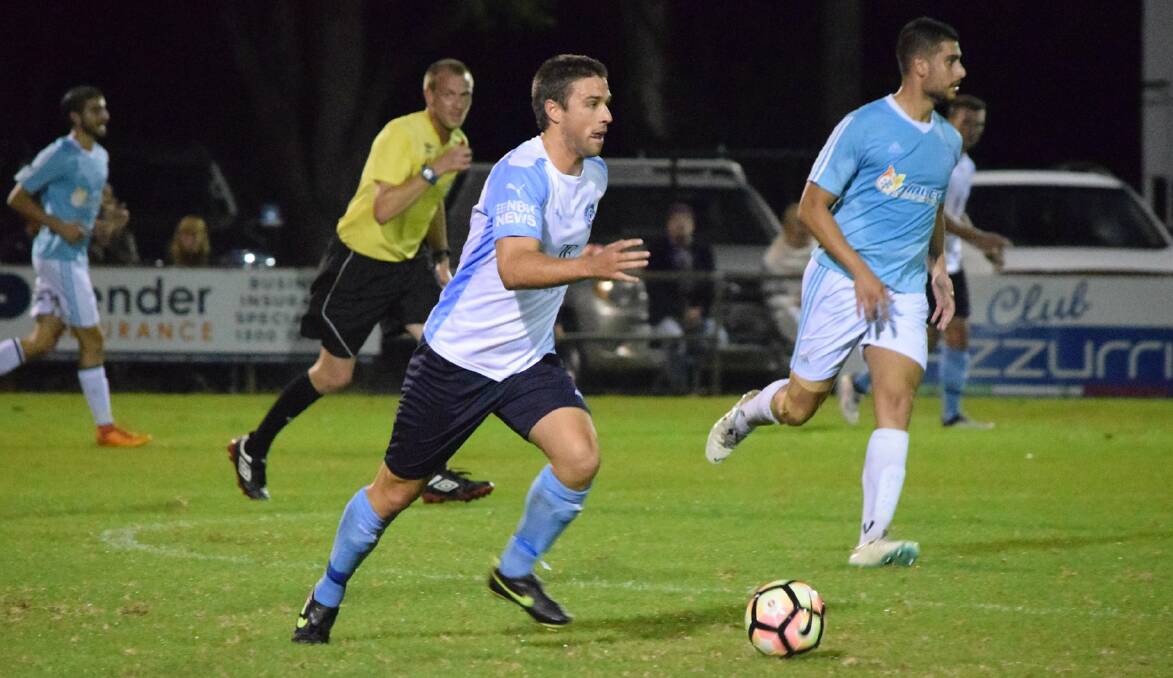 CUP CONTEST: Charlestown City sent Hamilton Azzurri packing with a 10-0 thumping in the 'Azzurri Derby'. Picture: NewySports.com