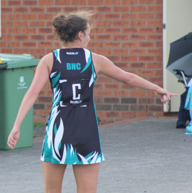 Victoria Aoake, pictured here playing for BNC Whanau in the Open Championship, came out the victor in her clash with fellow Newcastle star Sabina Gomboso.