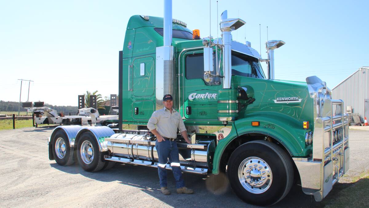 Woodberry's second-generation truck driver Josh Carter has been honoured for his career on the road.