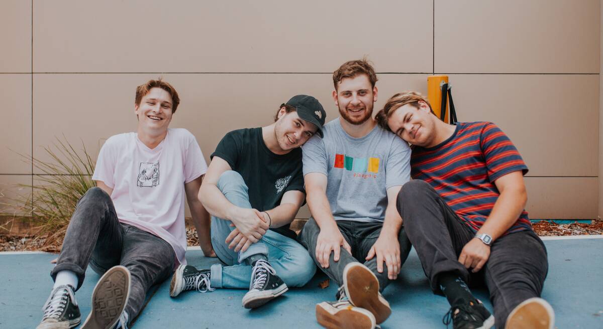 READY TO GROOVE: Split Feed have been selected to open the Maitland leg of Groovin the Moo through the Triple J Unearthed competition. Picture: Bronte Godden