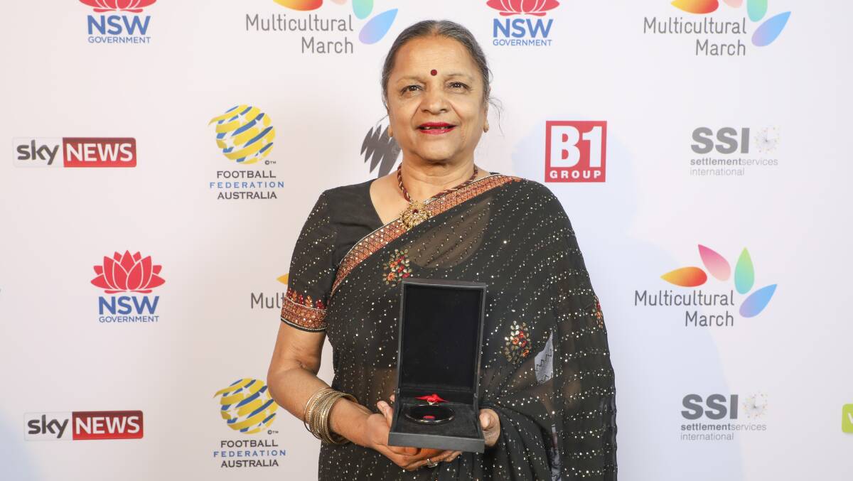 TOP CHEF: Promila Gupta was honoured for dedication to the promotion of Indian culture and cuisine.