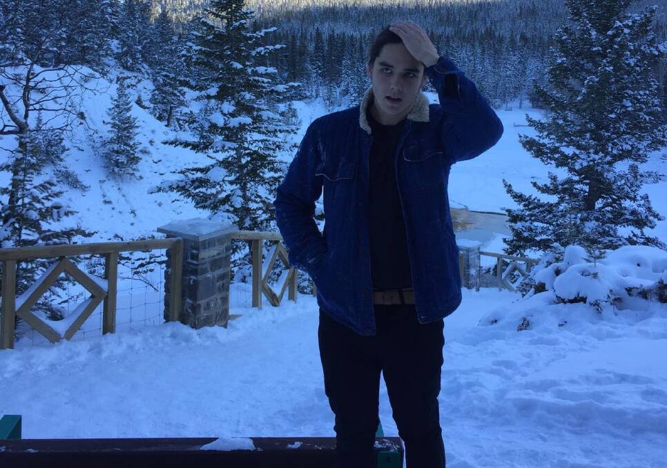 SNOW-BOUND: Andrew dreams of owning a ski resort in Canada.