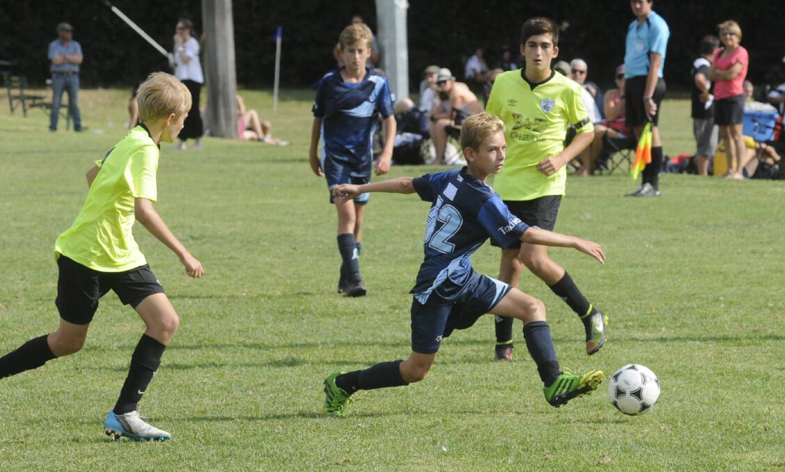 GRASSROOT BOOST: Active Kids is looking to increase participation in local sporting competitions, including football in Newcastle and the Hunter. Picture: Chris Seabrook.