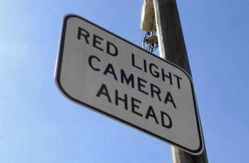 New red light camera at Kotara