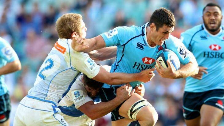 Waratahs captain Dave Dennis says this weekend's game against the Brumbies will be a physical affair. Photo: Anthony Johnson