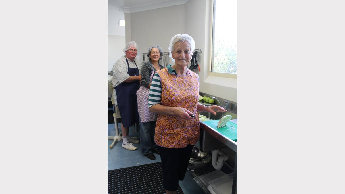 Swansea Meals on Wheels' Wednesday volunteers at work.