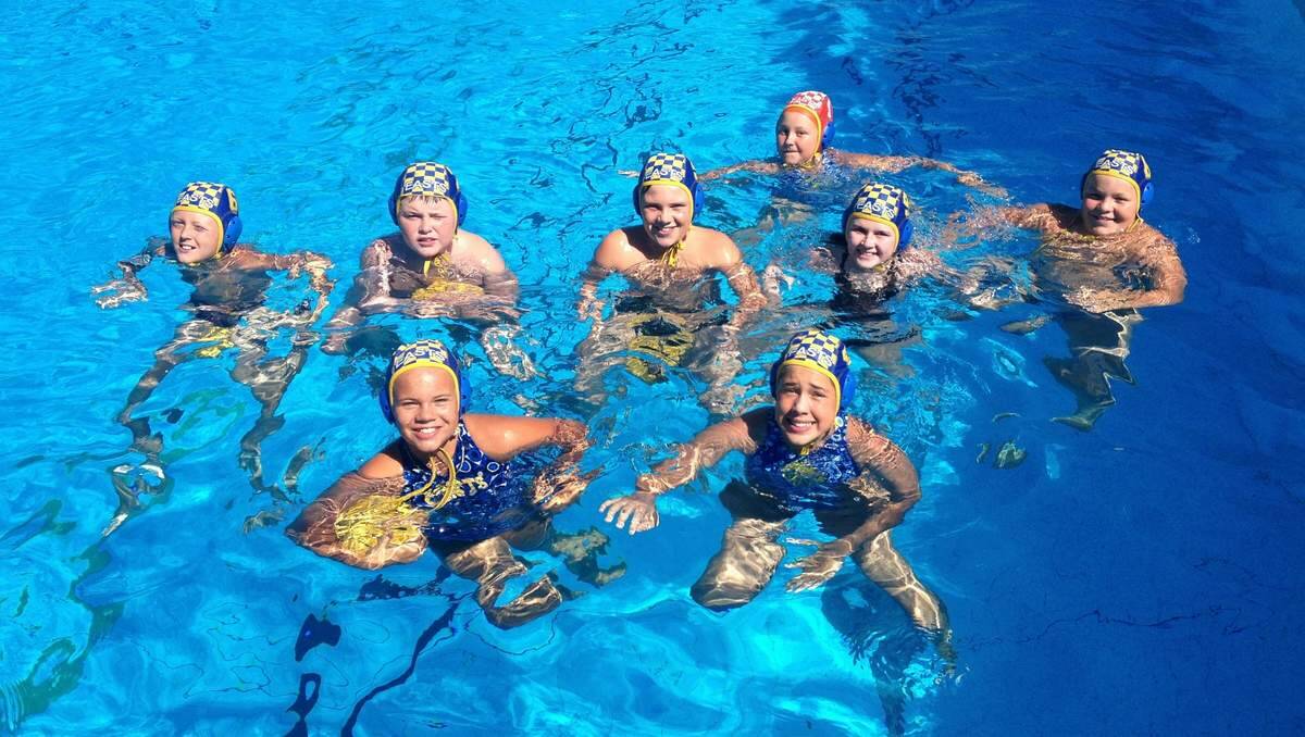 TOP TEAM: Easts Water Polo Club’s under-12s.