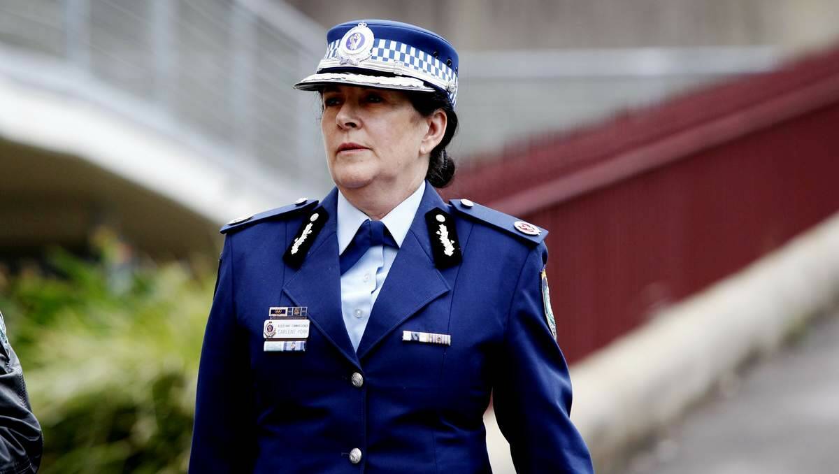 QUESTIONED: NSW Assistant Police Commissioner Carlene York leaves the special commission of inquiry today. Picture: Darren Pateman.