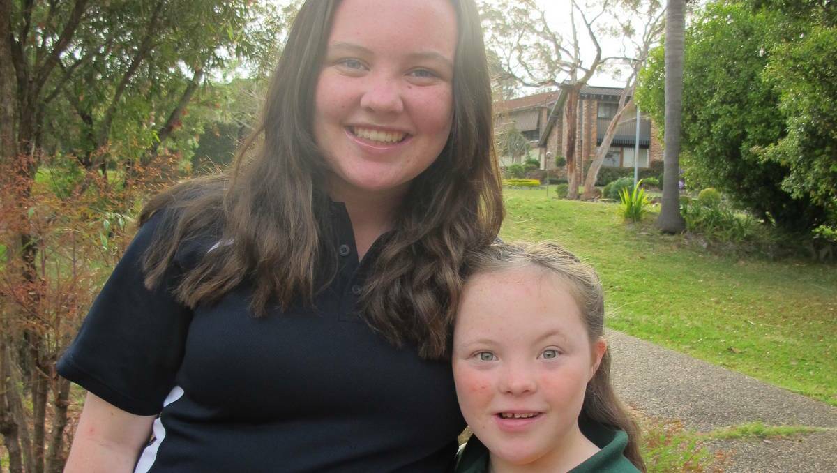 BIGGEST FAN: Melinda Nay is volunteering at the Special Olympics – Junior national Games to help her sister Megan and other athletes
